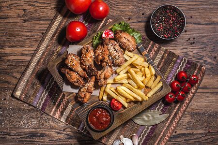 Крылья куриные BBQ