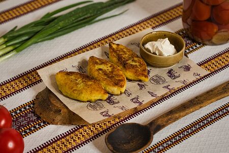 Картопляники с мясом