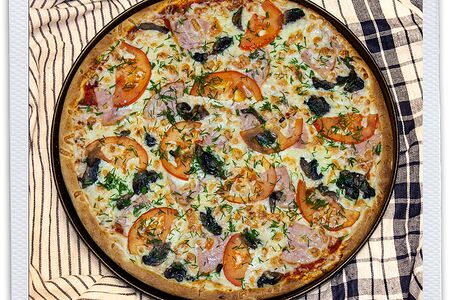 Деревенская на тонком тесте