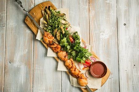 Шашлык из цыпленка