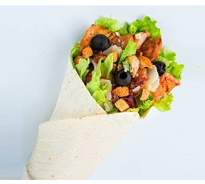 Донер Цезарь в лаваше с курицей