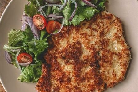 Отбивная из курицы в хрустящей сырной корочке