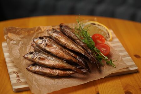 Барабуля горячего копчения