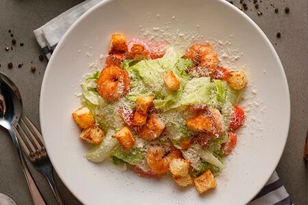 Цезарь с креветками