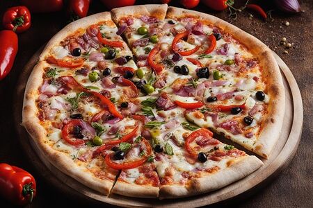 Пицца Деревенская маленькая