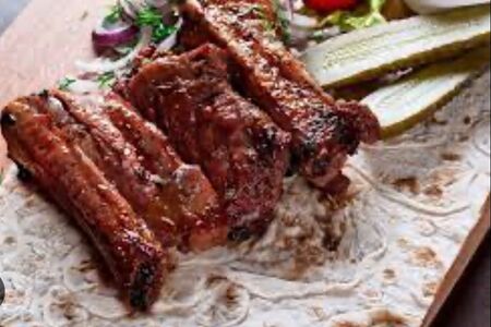 Шашлык из свиных ребер