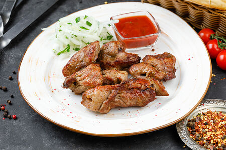 Шашлык из cвинoй шеи