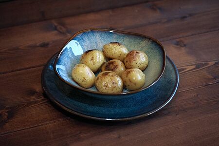 Картофель на углях