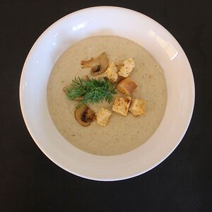 Կրեմ ապուր սնկով