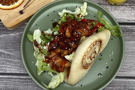 Бао бургер с курицей