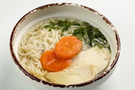 Суп лапша куриная