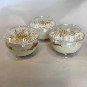 Десерт Бананы в соленой карамели