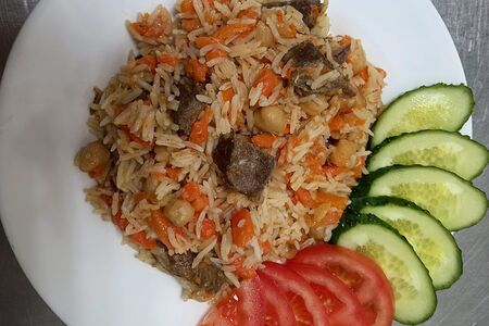 Плов с говядиной