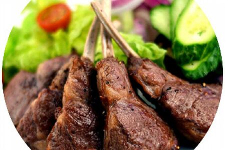 Шашлык из баранины ( на кости)