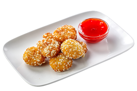 Сырные монетки с халапеньо