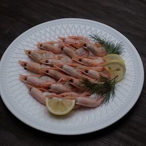 Креветки отварные