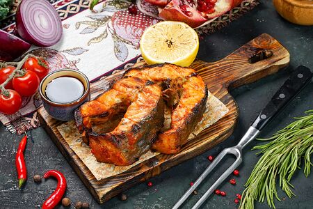 Стейк из осетрины