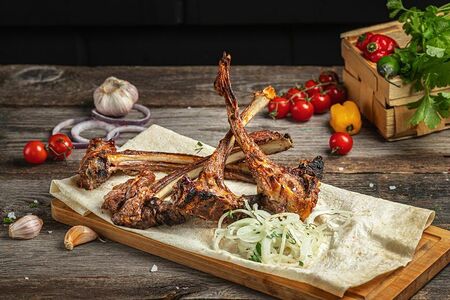 Шашлык из антрекот баранины