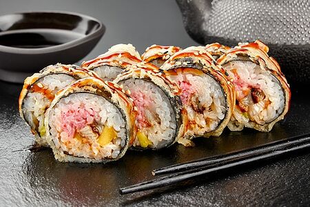 Унаги темпура с угрём