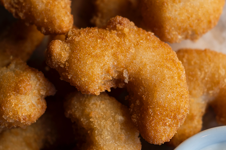 Креветки в панировке