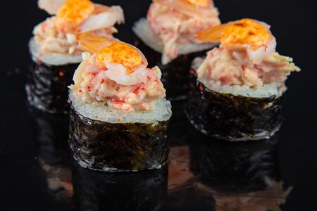 Запечённая креветка