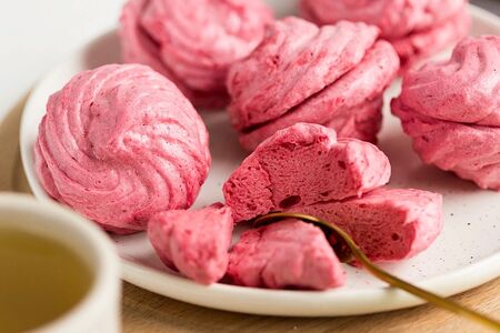 Яблочно-вишневый зефир