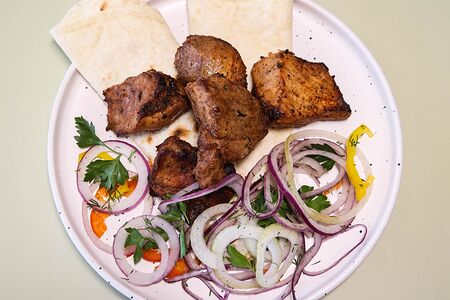 Шашлык из cвинoй мякоти