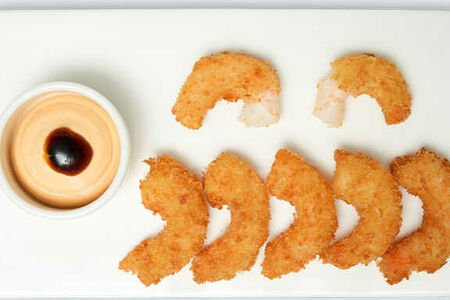 Креветки в темпуре