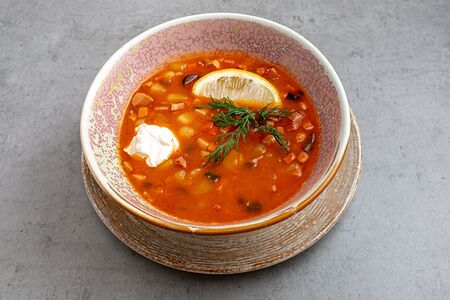 Солянка сборная мясная