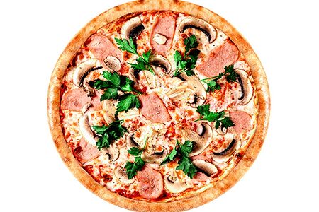 Ветчина и грибы