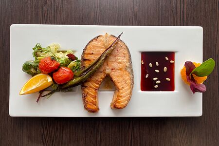 Стейк из семги