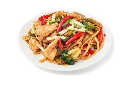 Удон с Курицей