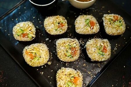 КимПаб Намисон с семгой