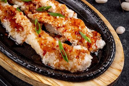 Минтай в пряном соусе