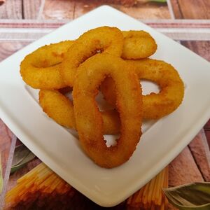 Кольца кальмара темпура