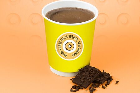 Какао с молочной пеной