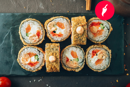 Сливочный лосось спайси