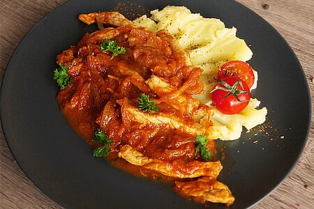 Поджарка из курицы