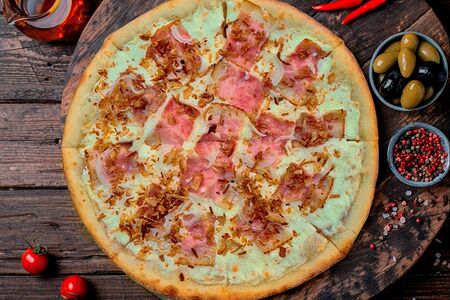 Пицца Сливочный бекон