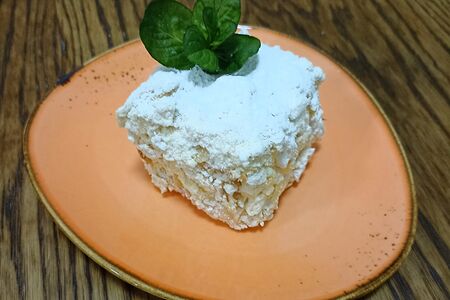 Миндаль с малиной