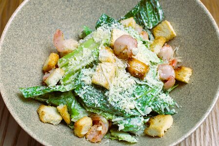 Цезарь с креветками