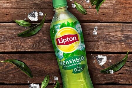 Холодный чай Lipton зеленый