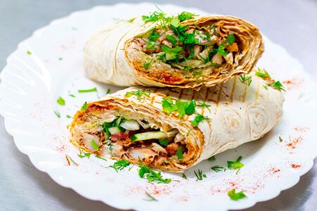 Шаурма с курицей