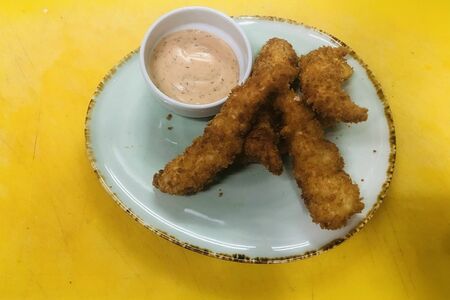 Креветки в панировке