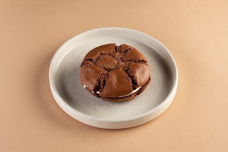 Шоколадное печенье с крем-чизом