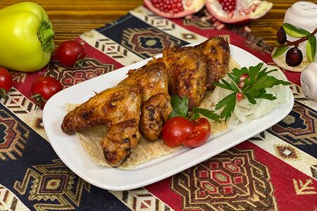 Шашлык из куриных крылышек