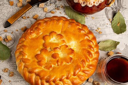 Пирог с мясом