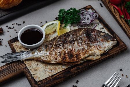 Шашлык из дорадо