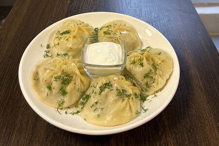 Манты с рубленым мясом