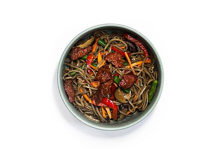 Соба с говядиной